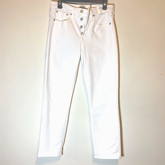 J. Crew NWT Hi-Waisted Button Fly Vintage Straight Jeans